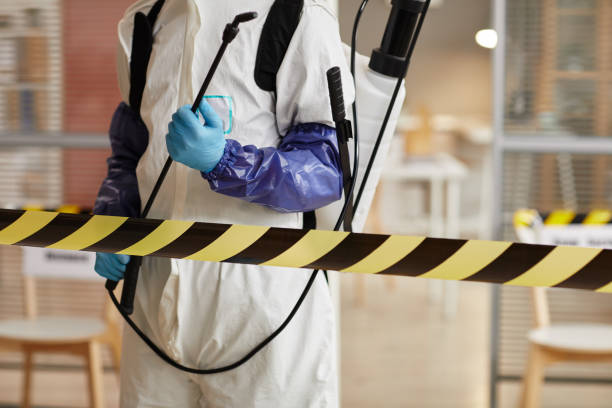 Professional Trauma Scene Cleanup technician working in Long Beach, IN